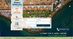 Desktop Screenshot of hotelpuertodemogan.com